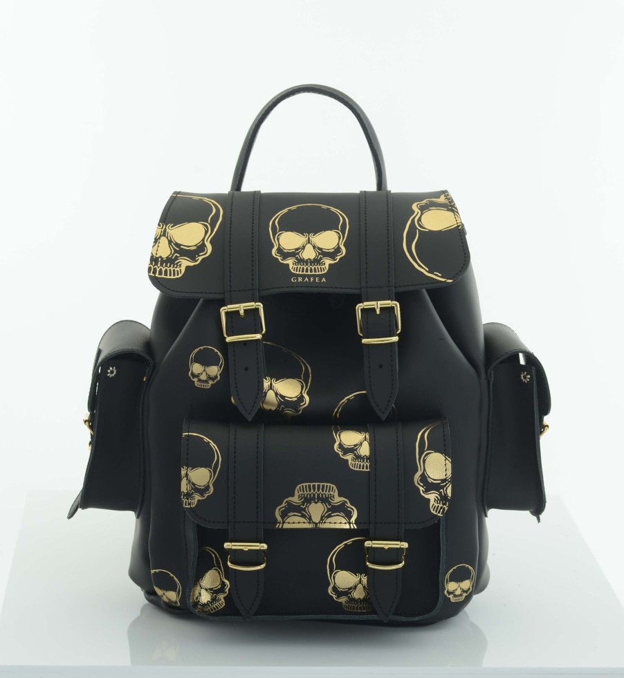 Femme Grafea Halloween | Hari Ii Gold Skulls