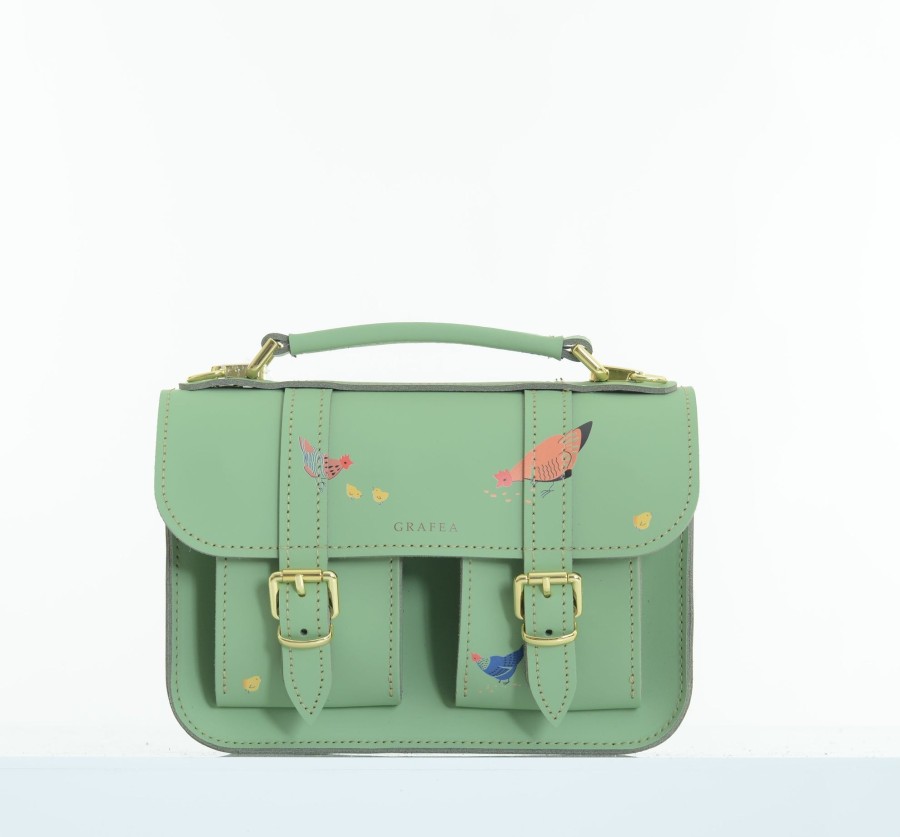 Femme Grafea Micro Satchel | Micro Chickens