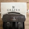 Femme Grafea Micro Satchel | Micro Chocolate Moon