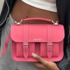 Femme Grafea Micro Satchel | Micro Hot Pink