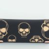 Femme Grafea Halloween | Rose Gold Skulls Wallet