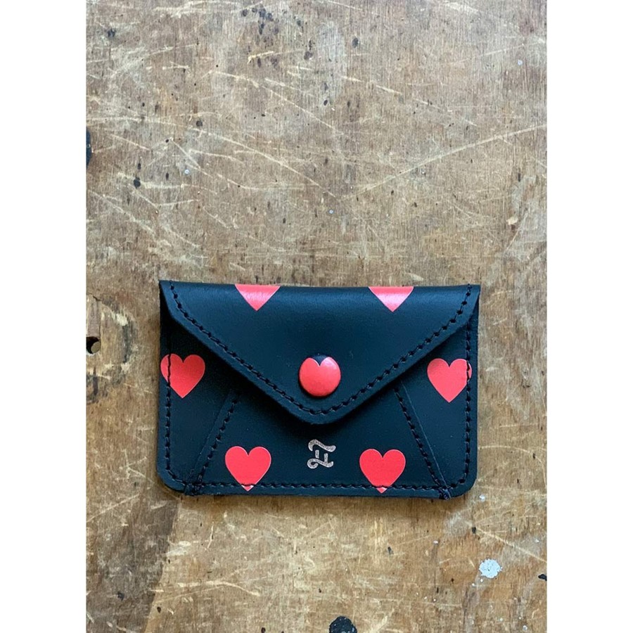 Femme Grafea Card Wallets | Card Wallet Red Hearts