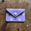 Femme Grafea Card Wallets | Card Wallet Lilac Hearts