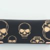 Femme Grafea Portefeuilles | Rose Gold Skulls Wallet