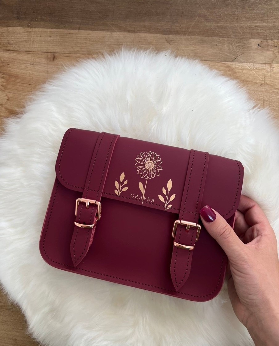 Femme Grafea Mini Satchel | Mini Satchel Sunflower Mulberry