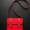 Femme Grafea Mini Satchel | Mini Satchel Suede Red