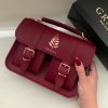 Femme Grafea Micro Satchel | Micro Fern Mulberry