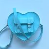 Femme Grafea Heart Satchel | Heart Satchel Light Blue