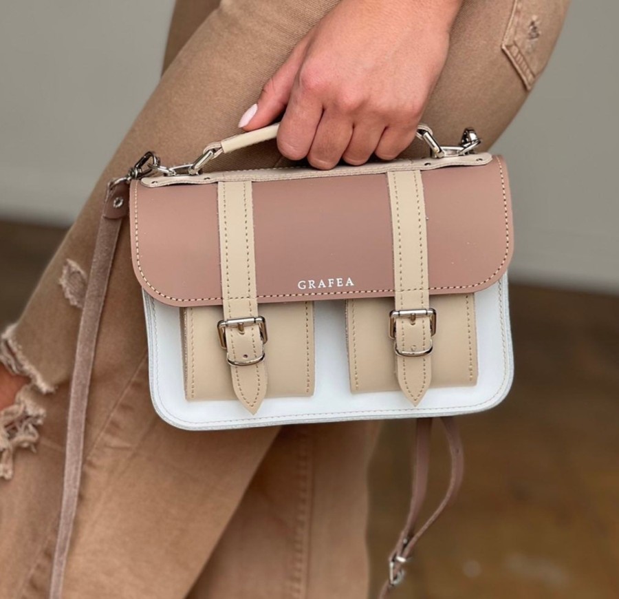 Femme Grafea Micro Satchel | Micro Mochaccino