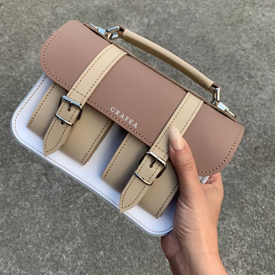 Femme Grafea Micro Satchel | Micro Mochaccino