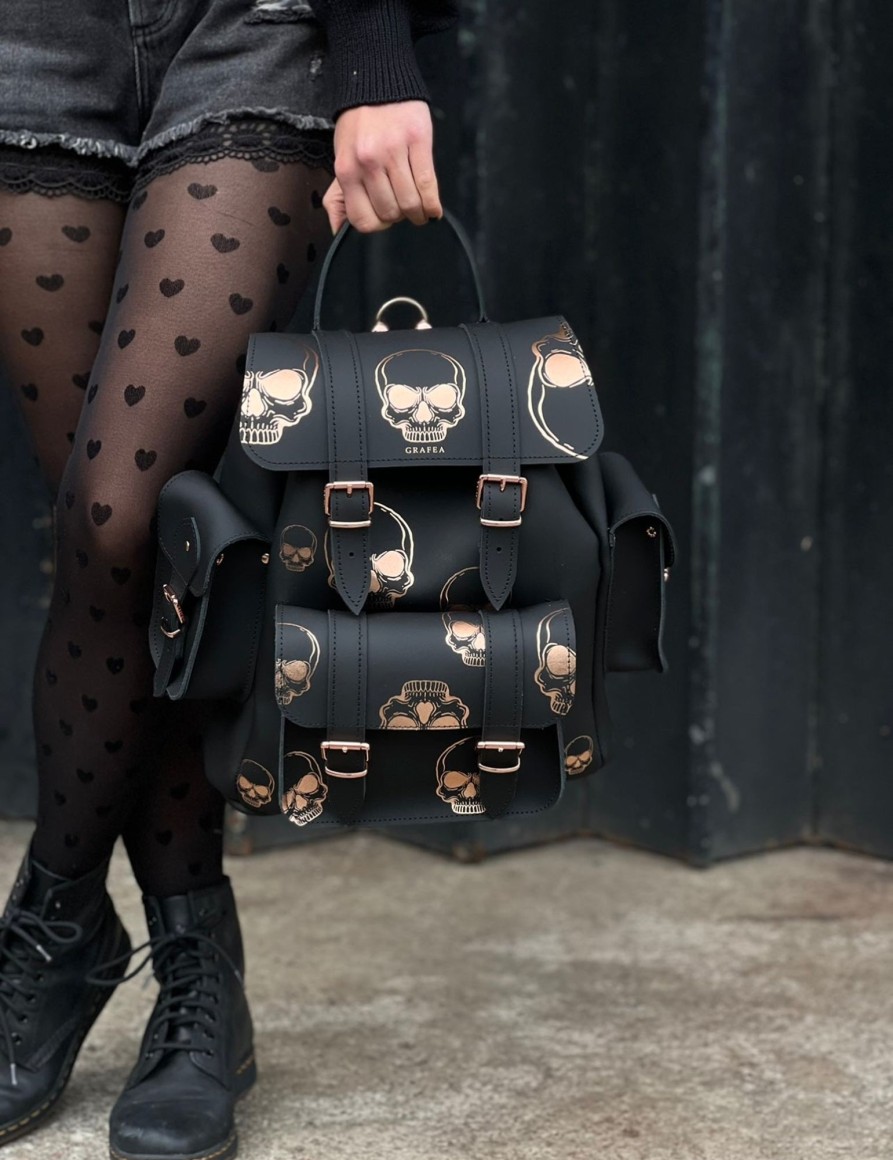 Femme Grafea Hari Ii | Hari Ii Rose Gold Skulls