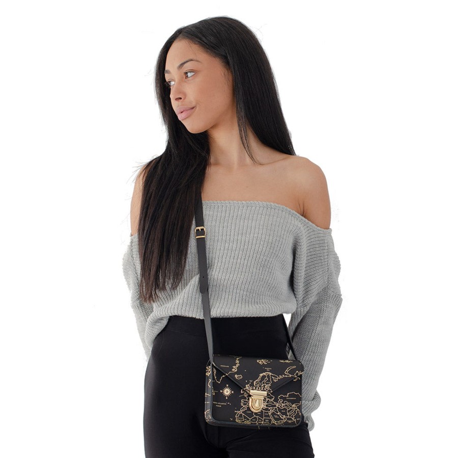 Femme Grafea Crossbody Bags | Small Crossbody Gold Atlas