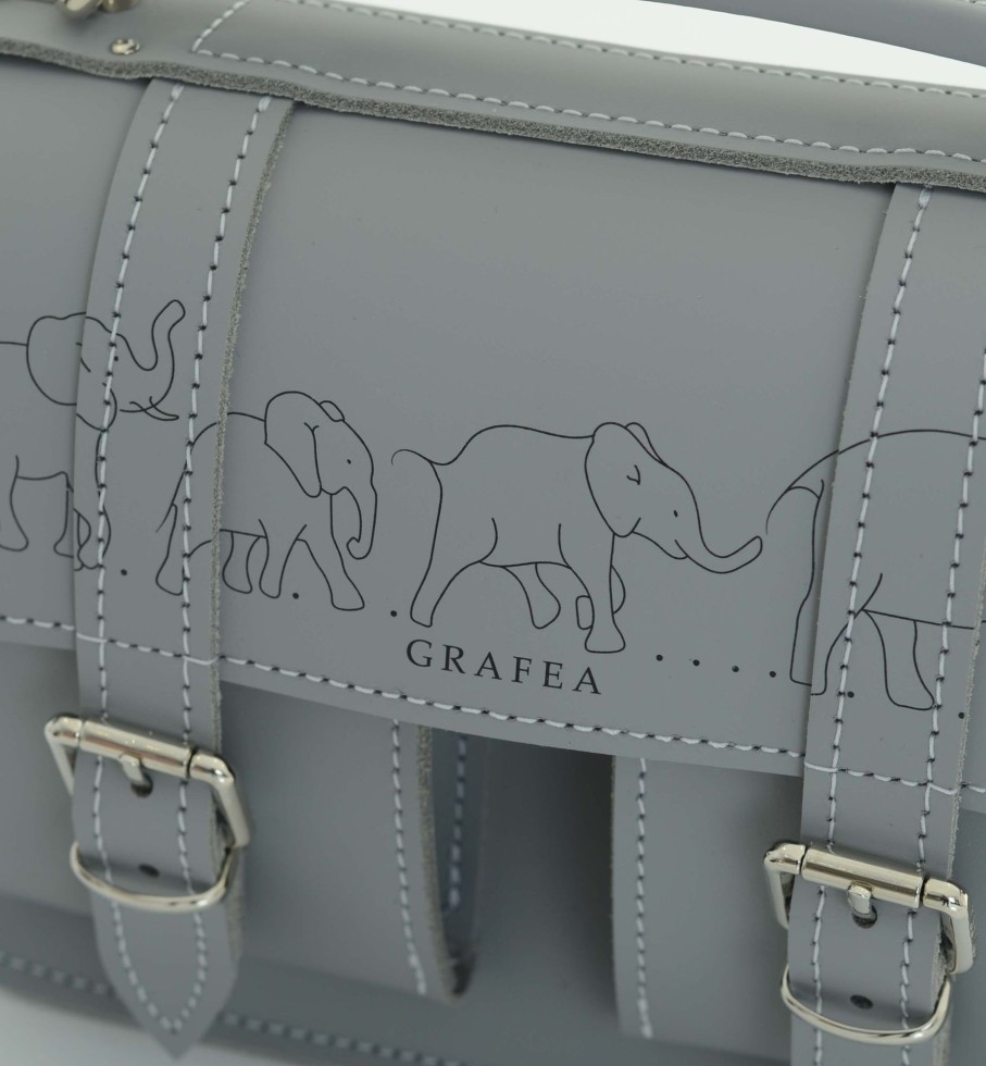 Femme Grafea Micro Satchel | Micro Elephants