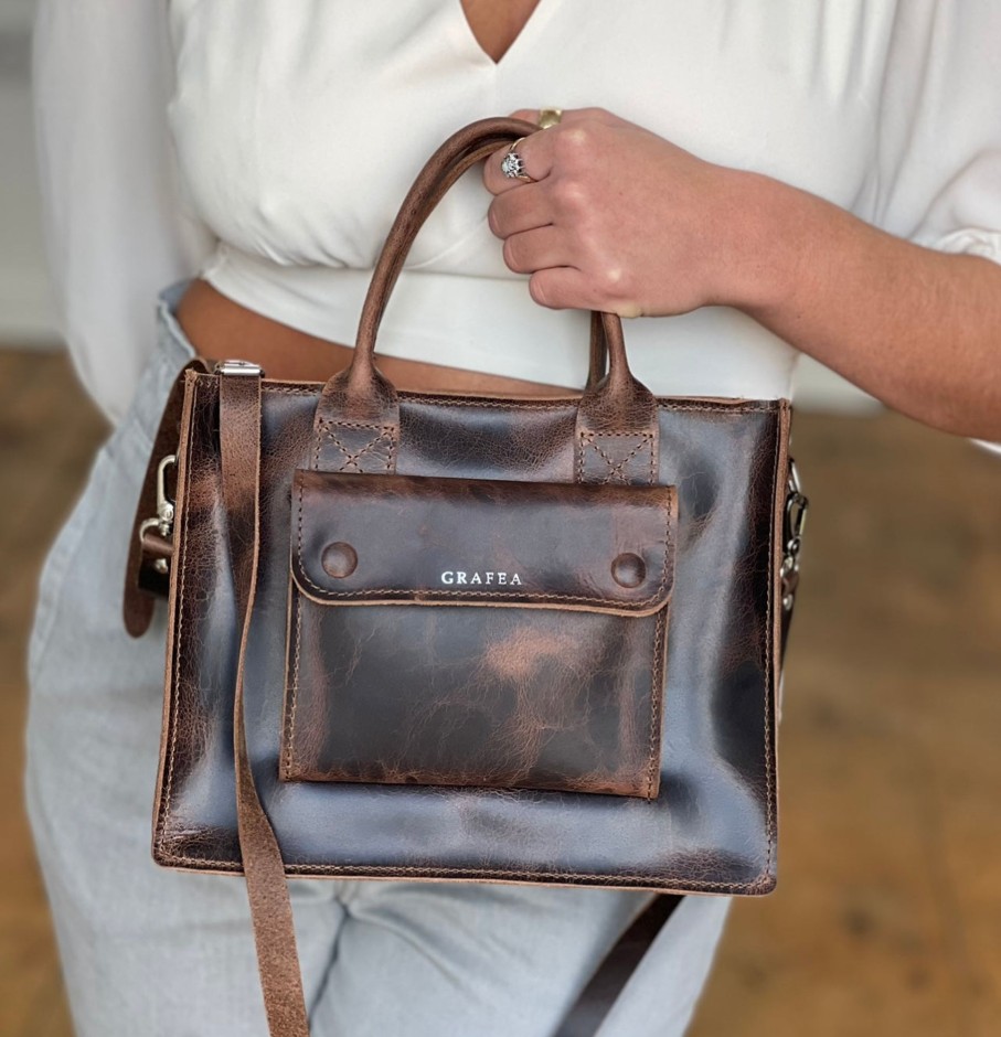 Femme Grafea Lana | Mini Lana Antique Brown