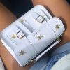 Femme Grafea Micro Satchel | Micro Bee White