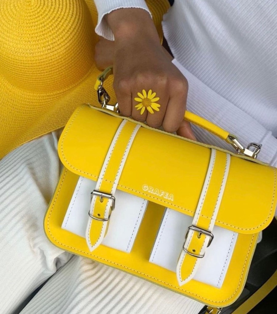 Femme Grafea Micro Satchel | Micro Lemon Zest