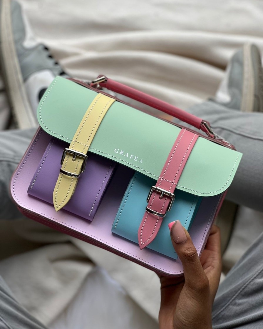 Femme Grafea Micro Satchel | Micro Pastel Lina