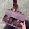 Femme Grafea Micro Satchel | Micro Wine