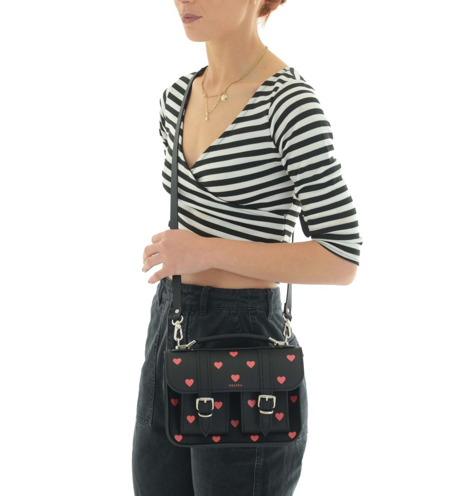 Femme Grafea Micro Satchel | Micro Sweet Hearts