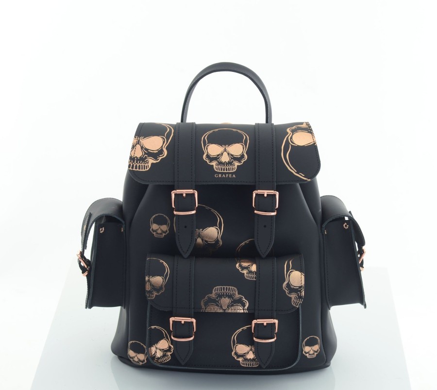 Femme Grafea Halloween | Hari Ii Rose Gold Skulls